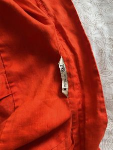 Zara Orange Top