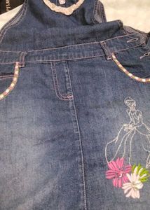 Denim Overalls/ One Piece Dress