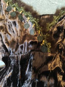 Brown Velvet Boho grunge fairy top