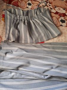 Striped Two-Piece Set
