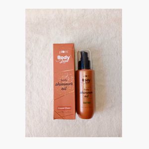 Plum Copper Sheen Body Shimmer Oil (50ml)