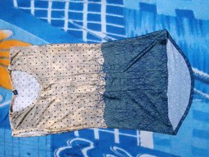 Blue Tie-Dye Sleeveless Top