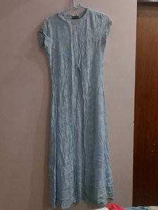 Light Blue Eyelet Dress