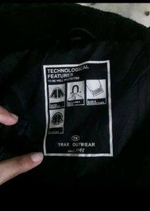 Black Winter Coat Fit To 15to 17 Yrs Boys