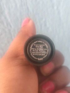 Oriflame Mini Cream Lipstick Shade Deep Red