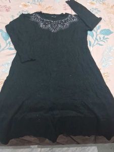 Elegant Black Kurta