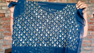 Unstitched Lehenga Choli And Dupatta Set