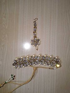 Elegant Pearl &amp; Stone Jewelry Set