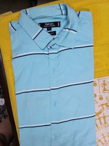 Tommy Hilfiger Striped Dress Shirt - Size L