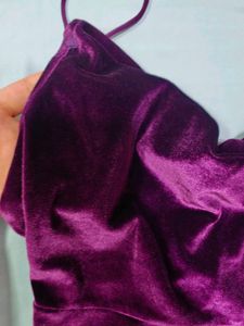 Velvet Sexy Mini Dress