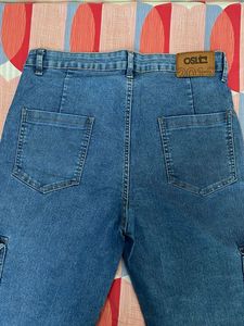 Cargo Denim Jeans