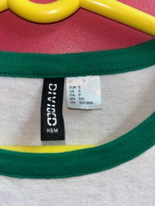 h&amp;m y2k baby tee (S)