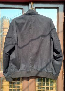 Classic Black Bomber Jacket