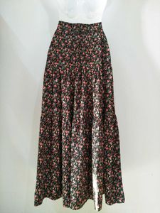 Floral Tiered Skirt
