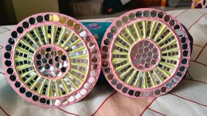 15=Handmade MIRROR LIPPAN ART (Pack 2)