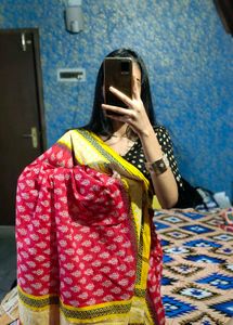 Pure Cotton Saree❤️