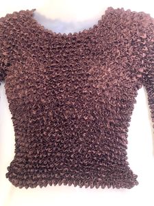 Brown popcorn top