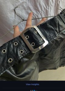 Shein Leather Skirt