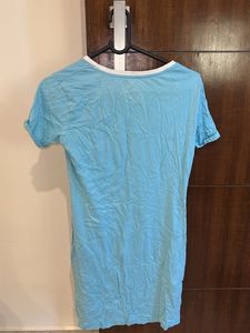 Cute Graphic Print T-Shirt Dress