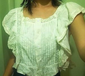 White Lace Top