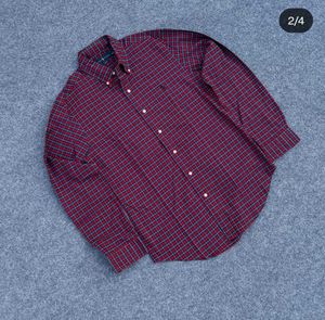 Ralph Lauren Blue Redplqid Shirt