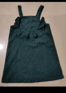 ZARA Girls Cute Green Dress