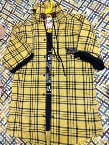 Yellow Checked Shirt