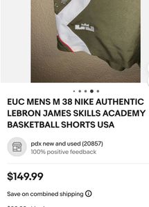 Nike LeBron Shorts Basketball 🏀