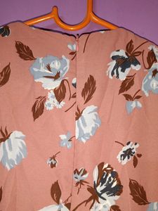 Floral Print Sleeveless Dress