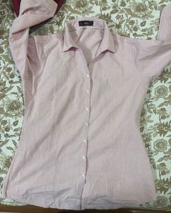 Pink Button-Down Shirt
