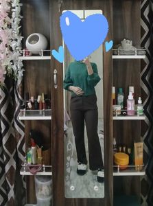 Brown korean trousers