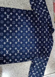 Patterned Long Sleeve Top