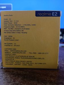 Imported Realme E2 Wired Earphone