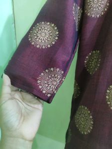 Beautiful Maroon Short Kurti