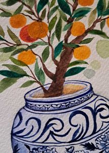 watercolour painting on 300gsm paper