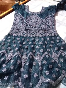It&#39;s A Three Piece Dress .duppata Frock,Lehnga