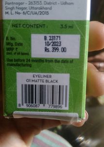 Mamaearth Soothing Water Proof Eyeliner