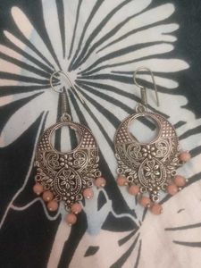 Peacock Drop Earrings