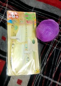 3 COMB + 1 SKELP MASSAGER Only For 99₹