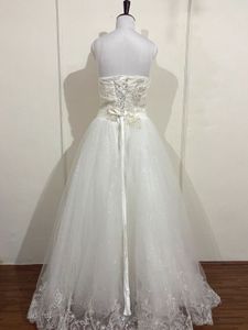 Elegant bridal gown