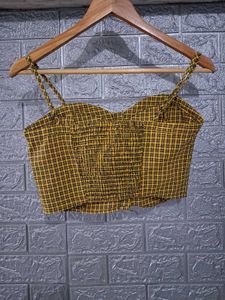 Women Plaid Top