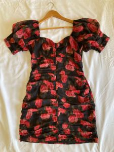 Reclaimed Vintage Floral Ruched Dress