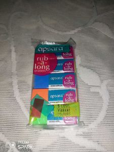 Rub Long Eraser. ( Apsara).