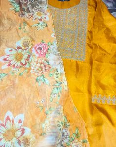 Elegant Yellow Kurta
