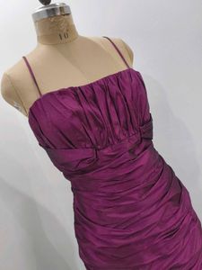 Elegant Purple Evening Gown