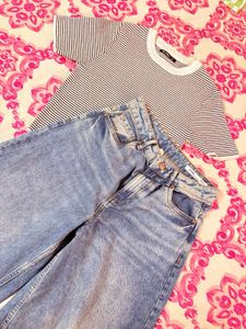 Zudio Austin Wide Leg Jeans