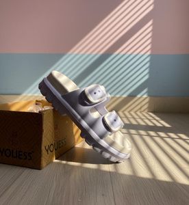 Lilac Platform Sandals