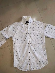 White Dotted Shirt