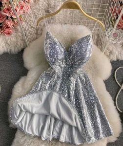 Silver Sparkle Drees