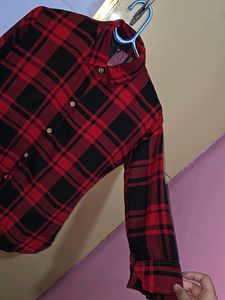Check Shirt Combo For Women